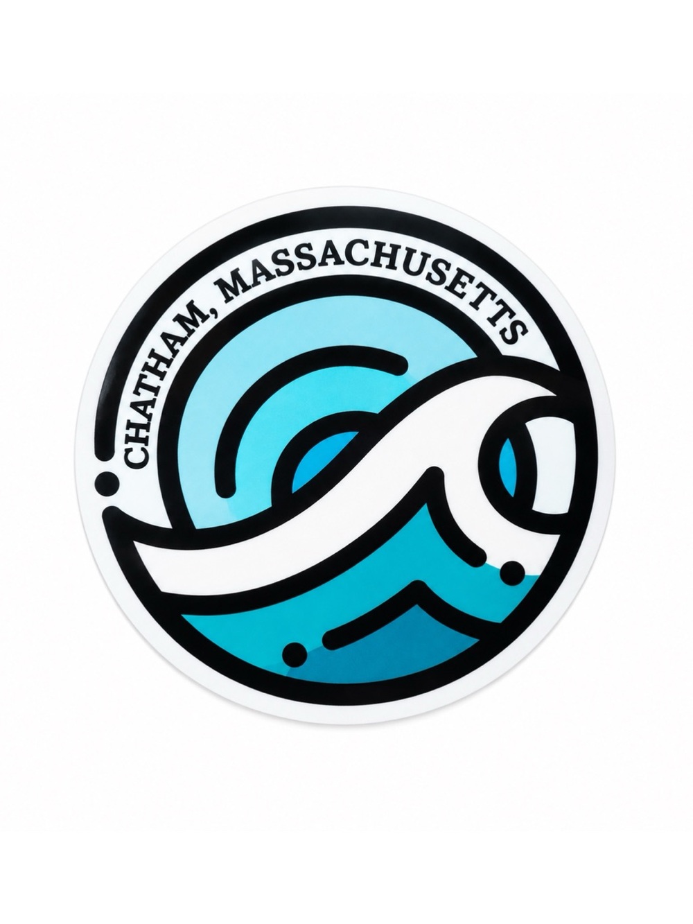 NWT Sticker Cabana Chatham, Massachusetts Sticker